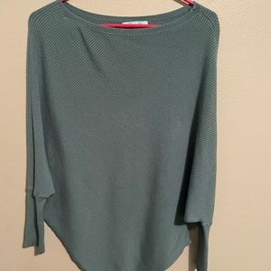 Really trendy asymmetrical oversized sweater